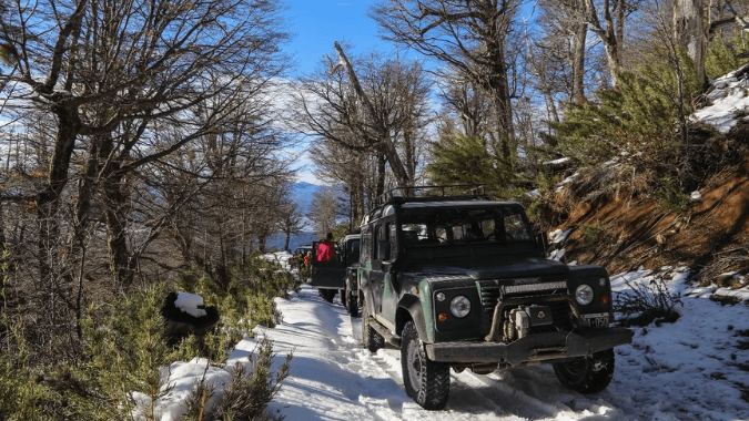 4x4 adventure to Roca Negra Shelter on Cerro López.